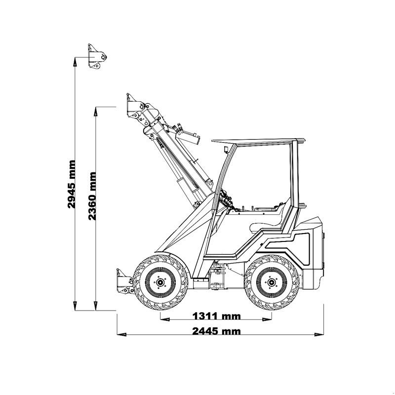 Kompaktlader of the type Sonstige Castel 28T, Neumaschine in Ambt Delden (Picture 9)