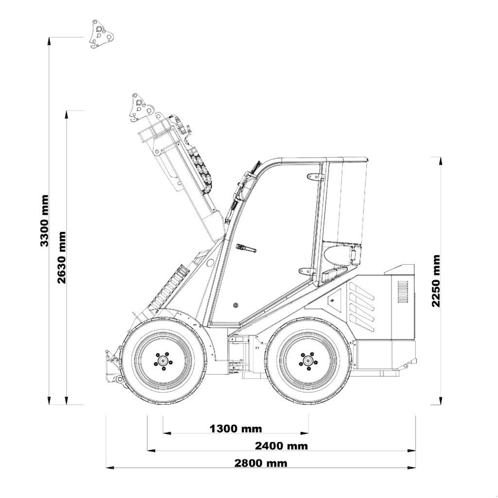 Kompaktlader of the type Sonstige Castel Genesis 40XD, Neumaschine in Ambt Delden (Picture 10)