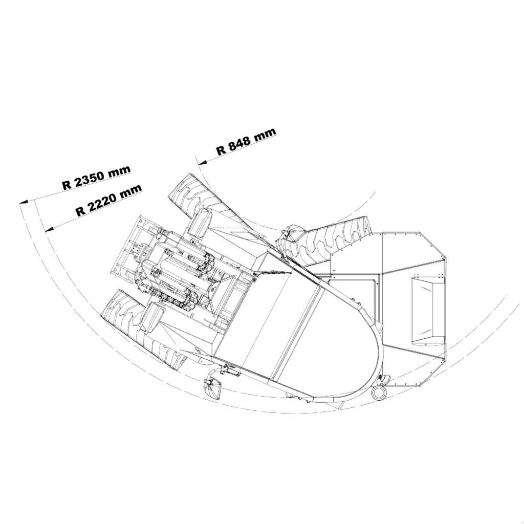 Kompaktlader of the type Sonstige Castel Genesis 40XD, Neumaschine in Ambt Delden (Picture 8)