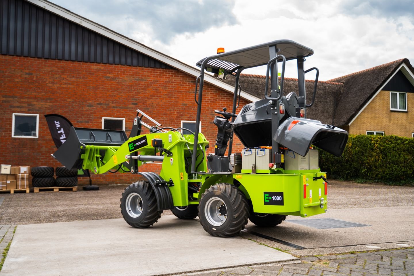 Kompaktlader of the type Sonstige E-Kraft giant weideman knikmops E1000 g1200 1160 km130 g2700, Neumaschine in Haaksbergen (Picture 1)