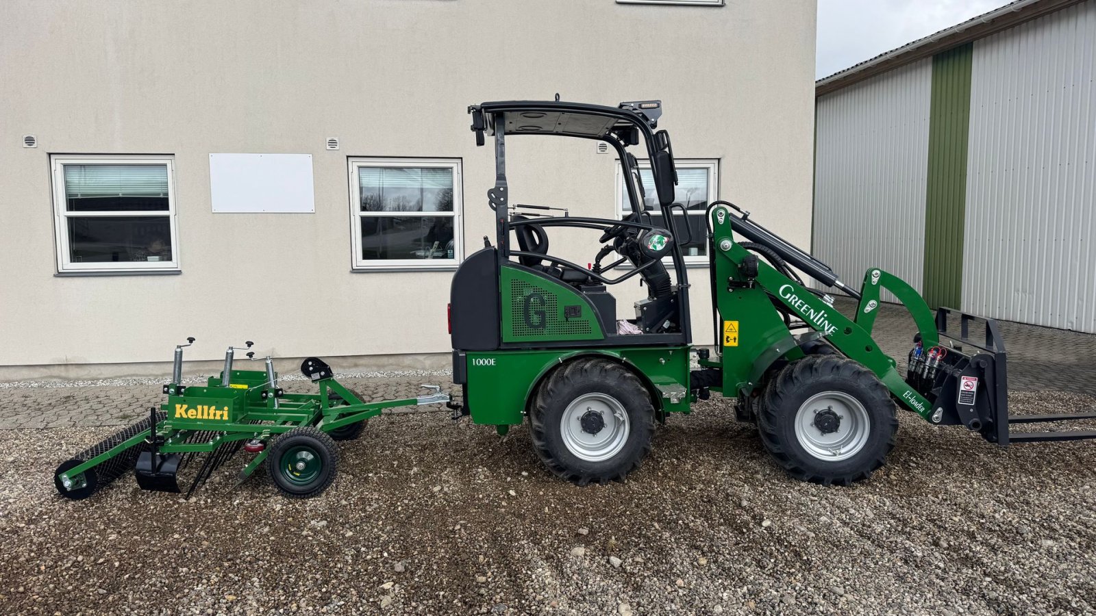 Kompaktlader vrste Sonstige El-Loader E1000 Elektrisk minilæsser, Gebrauchtmaschine v Ringe (Slika 3)