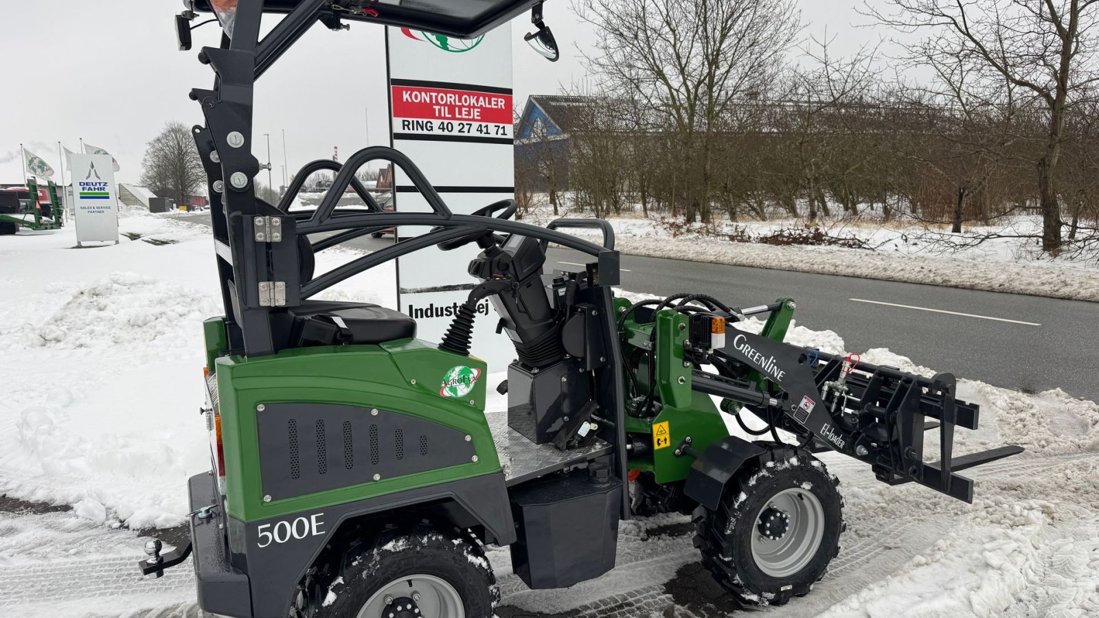 Kompaktlader Türe ait Sonstige EL-Loader E500 Elektrisk minilæsser, Gebrauchtmaschine içinde Ringe (resim 7)