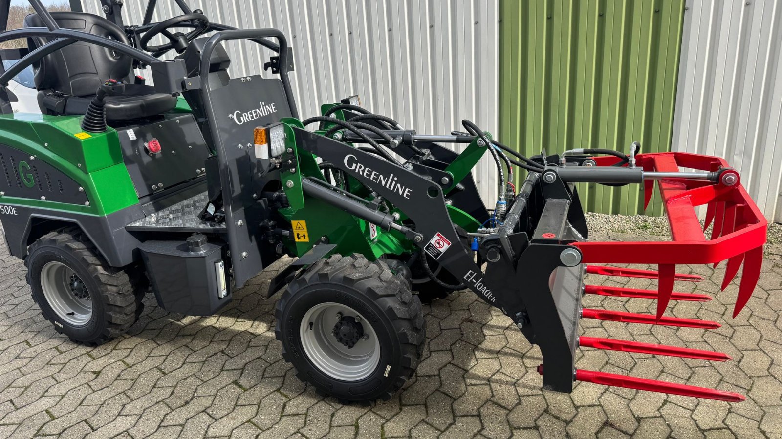 Kompaktlader Türe ait Sonstige EL-Loader E500 Elektrisk minilæsser, Gebrauchtmaschine içinde Ringe (resim 25)