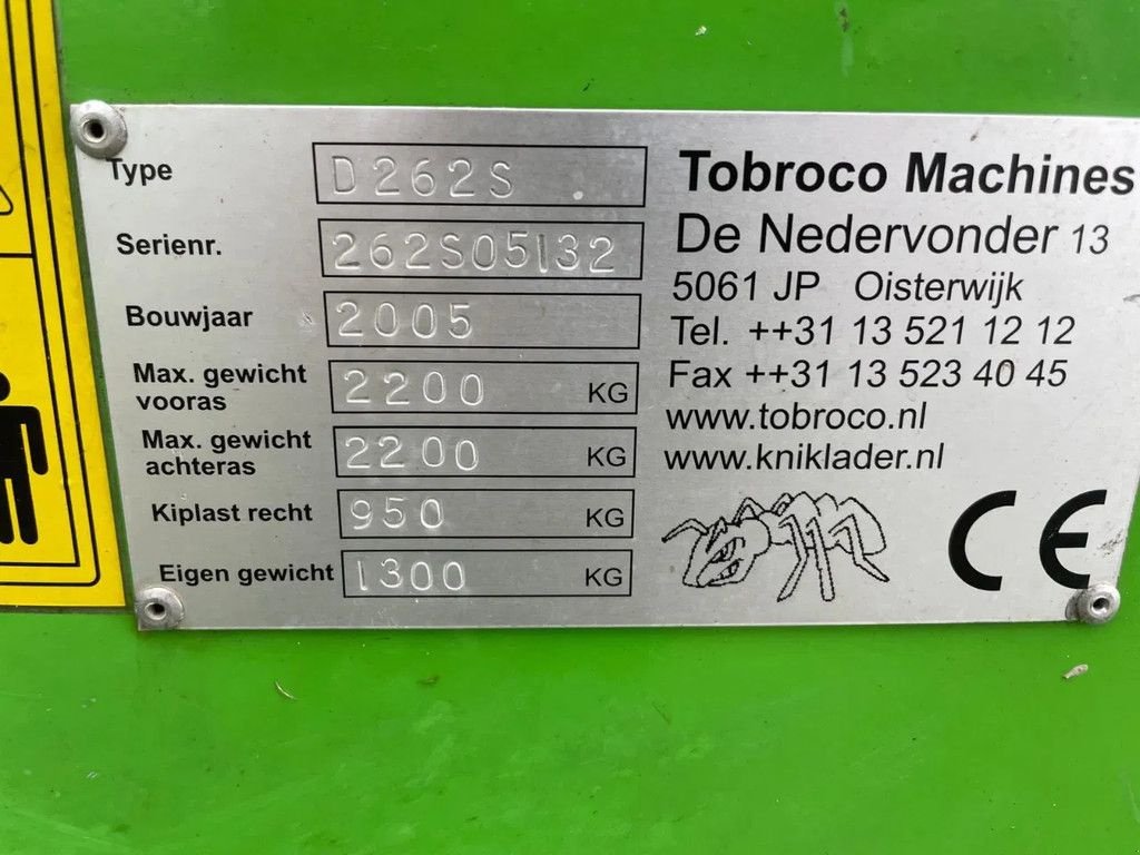 Kompaktlader типа Sonstige Giant 262 S Shovel Loader, Gebrauchtmaschine в Lunteren (Фотография 11)