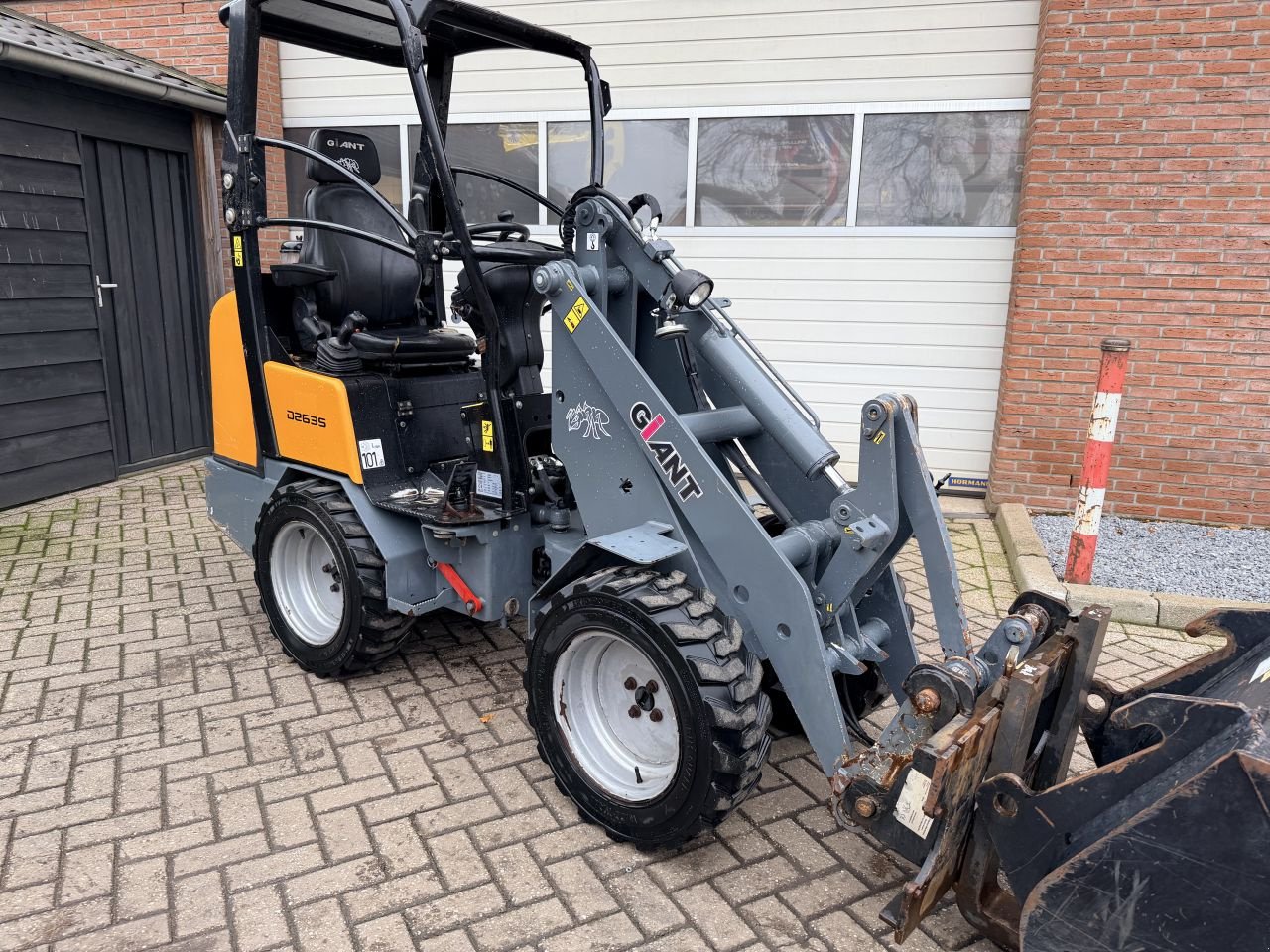 Kompaktlader типа Sonstige Giant d263S, Gebrauchtmaschine в Putten (Фотография 7)