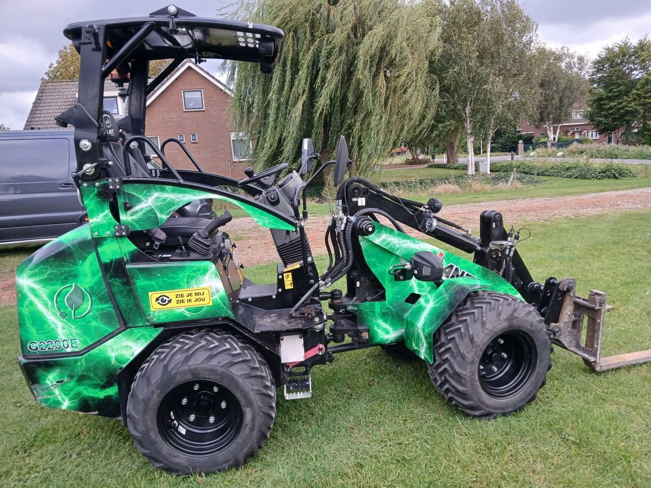 Kompaktlader типа Sonstige Giant G2200 E X-TRA elektrisch, Gebrauchtmaschine в Moerkapelle (Фотография 4)
