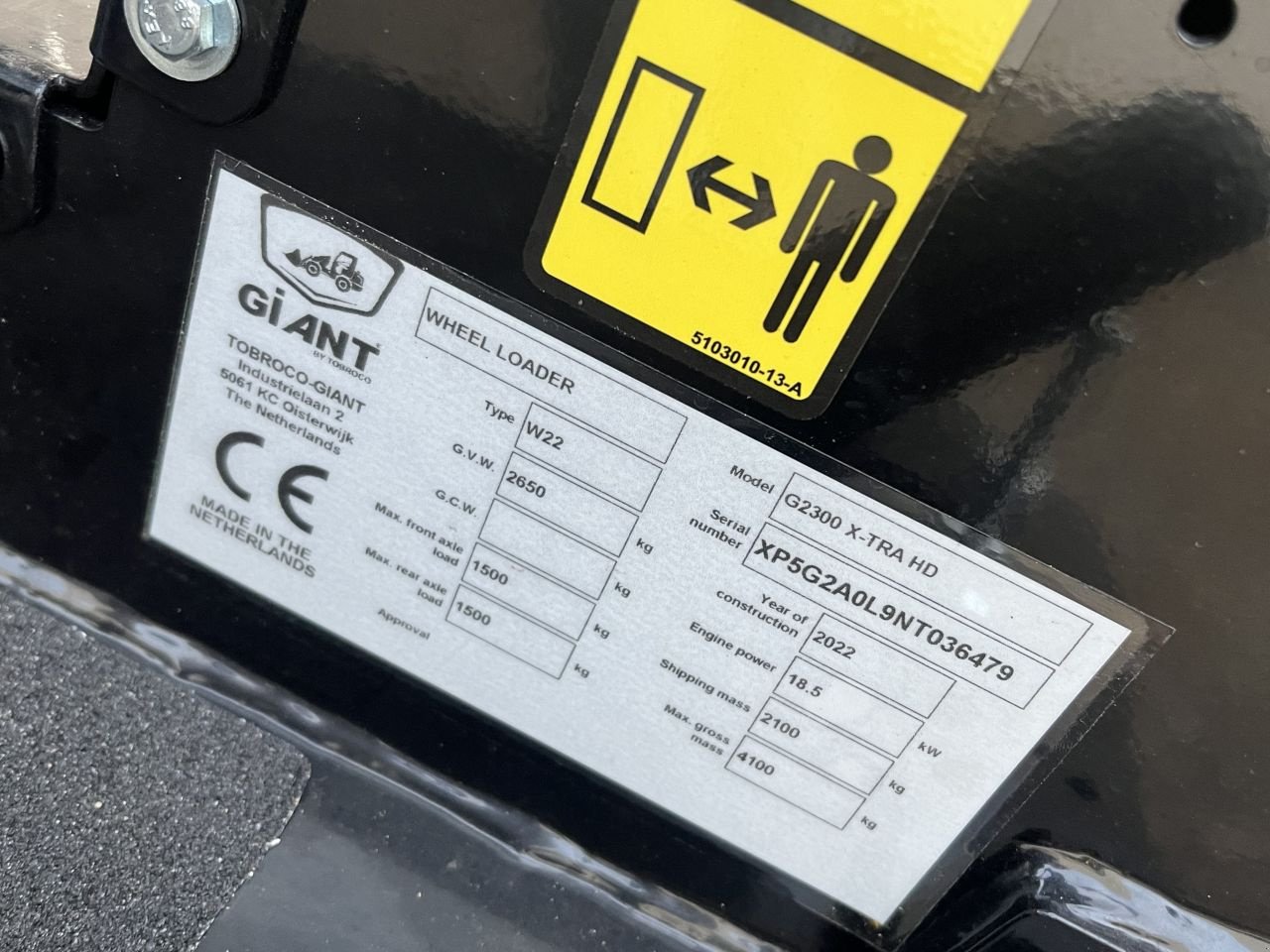 Kompaktlader of the type Sonstige Giant G2300 HD X-TRA, Gebrauchtmaschine in Doetinchem (Picture 11)