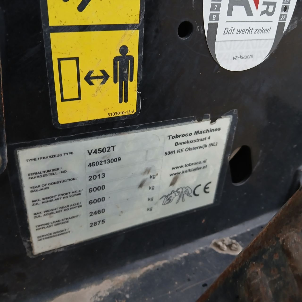 Kompaktlader of the type Sonstige Giant V4502T, Gebrauchtmaschine in Alblasserdam (Picture 4)