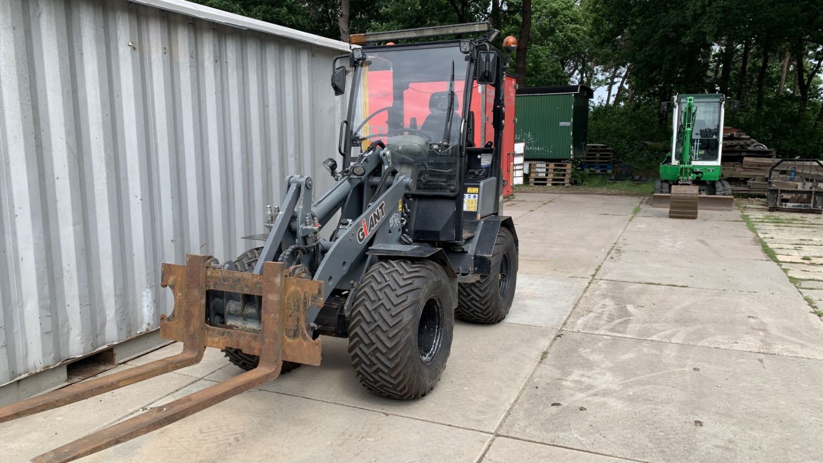 Kompaktlader des Typs Sonstige Giant V452T Xtra HD, Gebrauchtmaschine in Herpen (Bild 4)