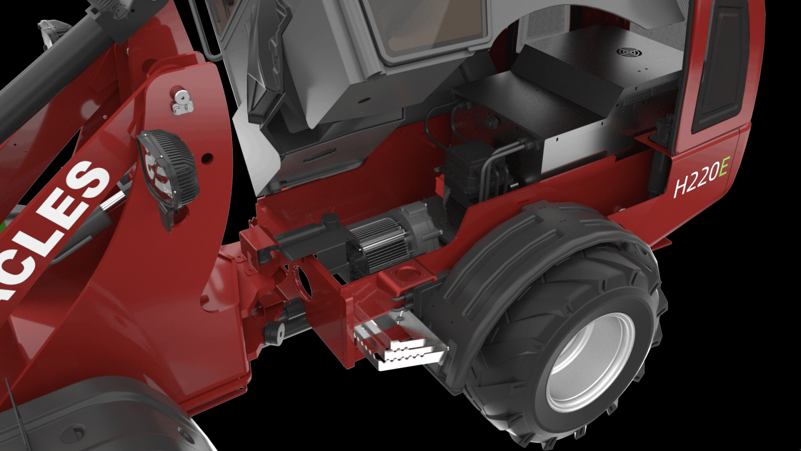 Kompaktlader typu Sonstige H200  ELECTRIC ELEKTRISK, Gebrauchtmaschine w Rødekro (Zdjęcie 22)