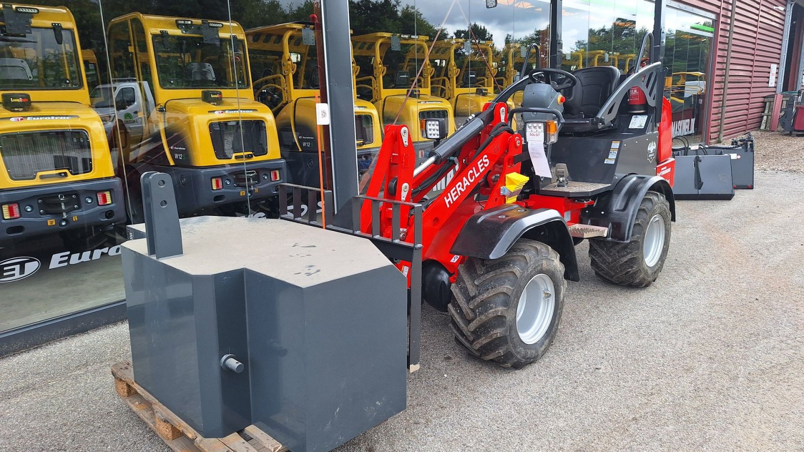 Kompaktlader des Typs Sonstige H200   fabriks ny, Gebrauchtmaschine in Rødekro (Bild 13)