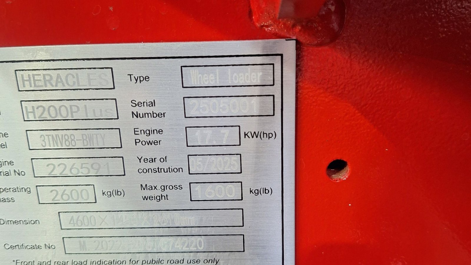 Kompaktlader des Typs Sonstige H200   fabriks ny, Gebrauchtmaschine in Rødekro (Bild 14)