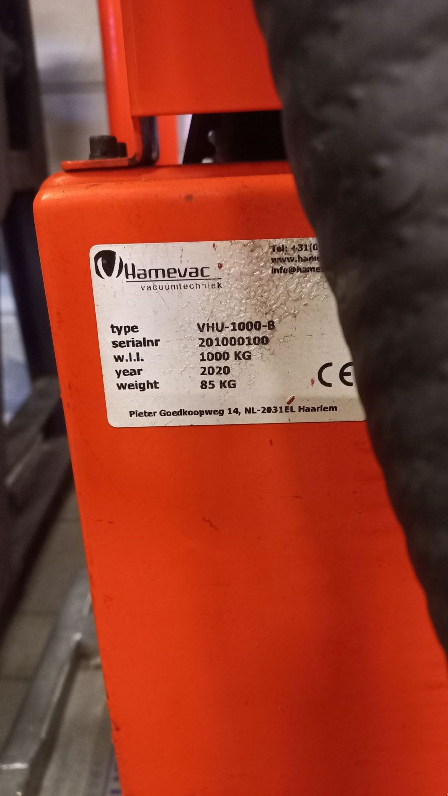 Kompaktlader του τύπου Sonstige Hamevac VHU-1000B, Gebrauchtmaschine σε Garderen (Φωτογραφία 6)