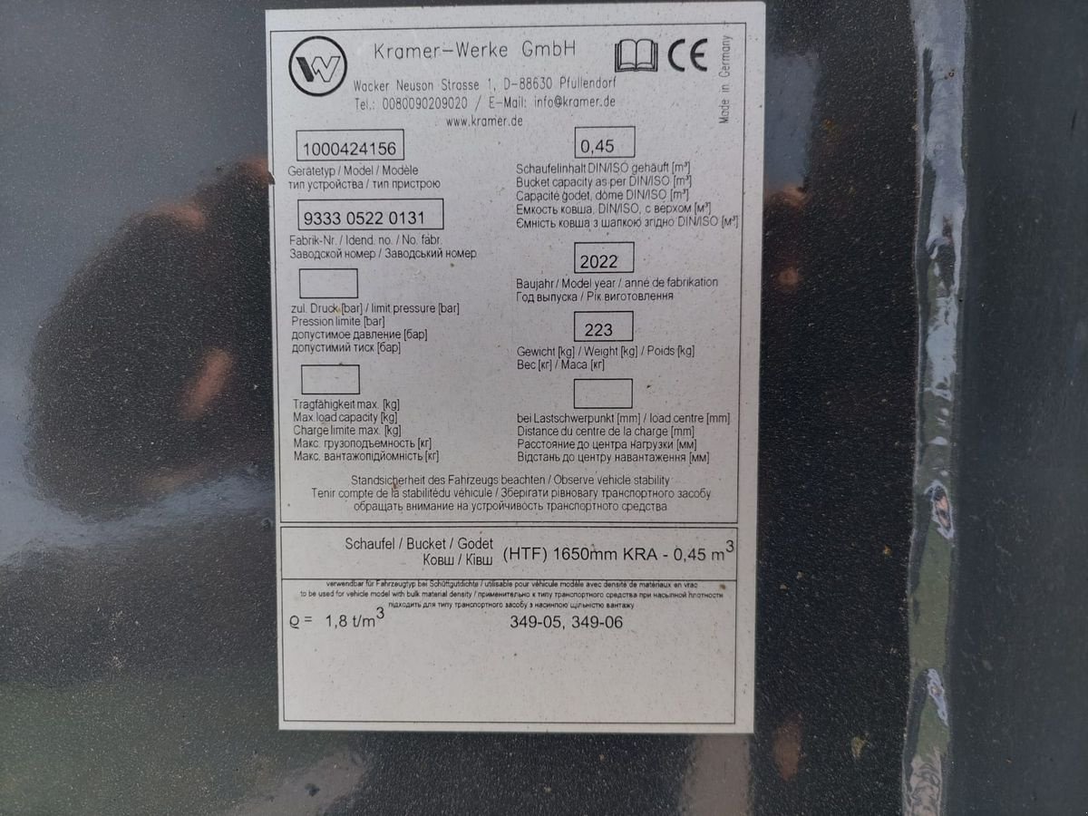 Kompaktlader des Typs Sonstige Kramer Lader 5050, Gebrauchtmaschine in NATTERNBACH (Bild 8)