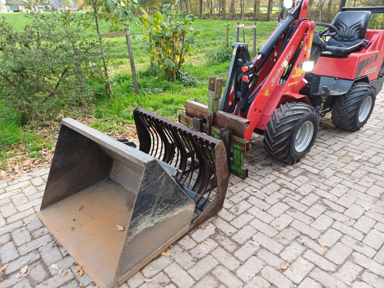 Kompaktlader of the type Sonstige Sch&auml;ffer 2028, Gebrauchtmaschine in Terschuur (Picture 4)