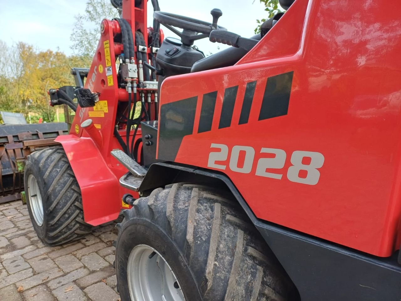 Kompaktlader of the type Sonstige Sch&auml;ffer 2028, Gebrauchtmaschine in Terschuur (Picture 5)