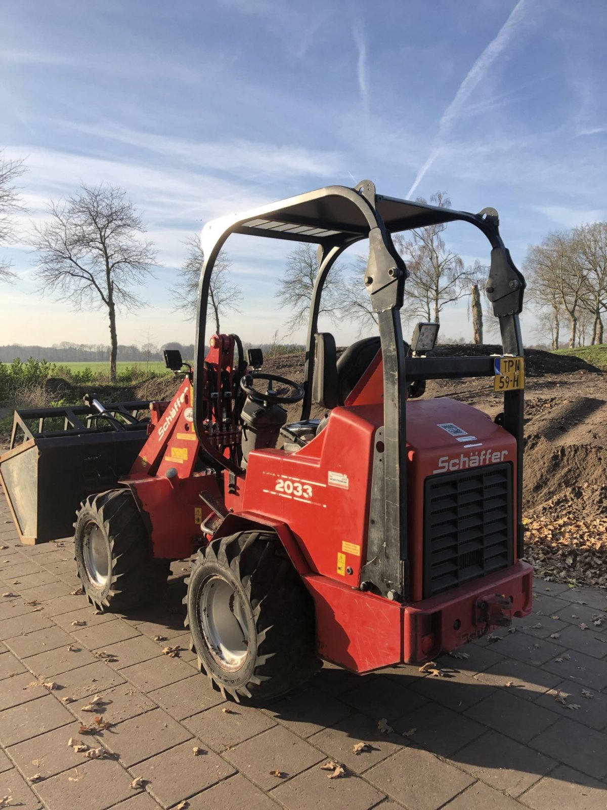 Kompaktlader of the type Sonstige Sch&auml;ffer 2033, Gebrauchtmaschine in Nieuw Heeten (Picture 4)