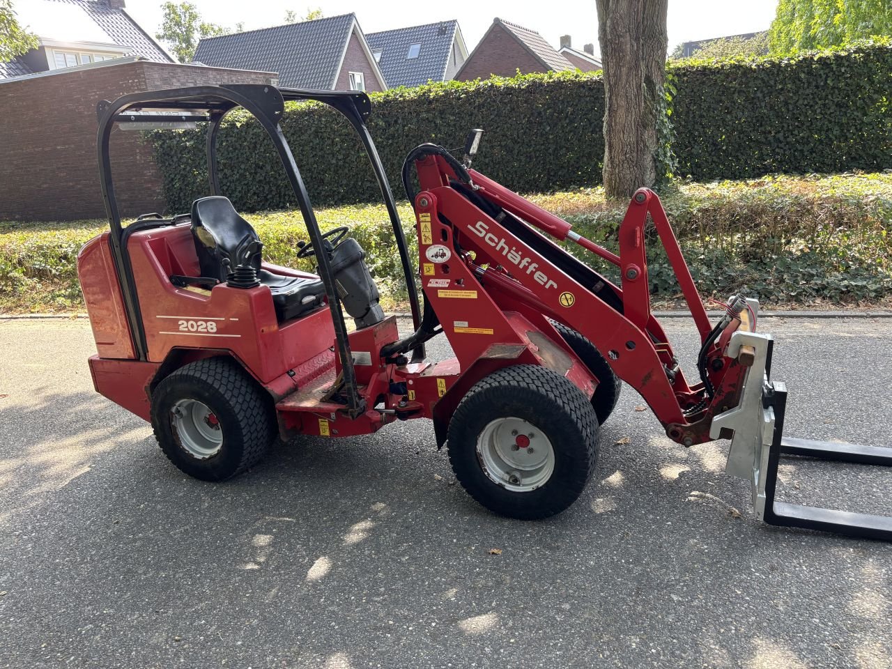 Kompaktlader des Typs Sonstige Schaffer 2028, Gebrauchtmaschine in Eersel (Bild 4)