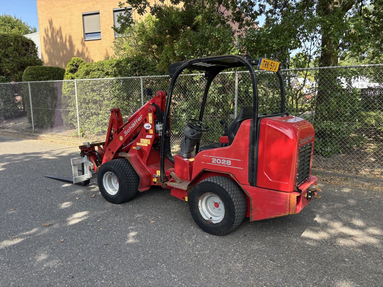 Kompaktlader des Typs Sonstige Schaffer 2028, Gebrauchtmaschine in Eersel (Bild 8)