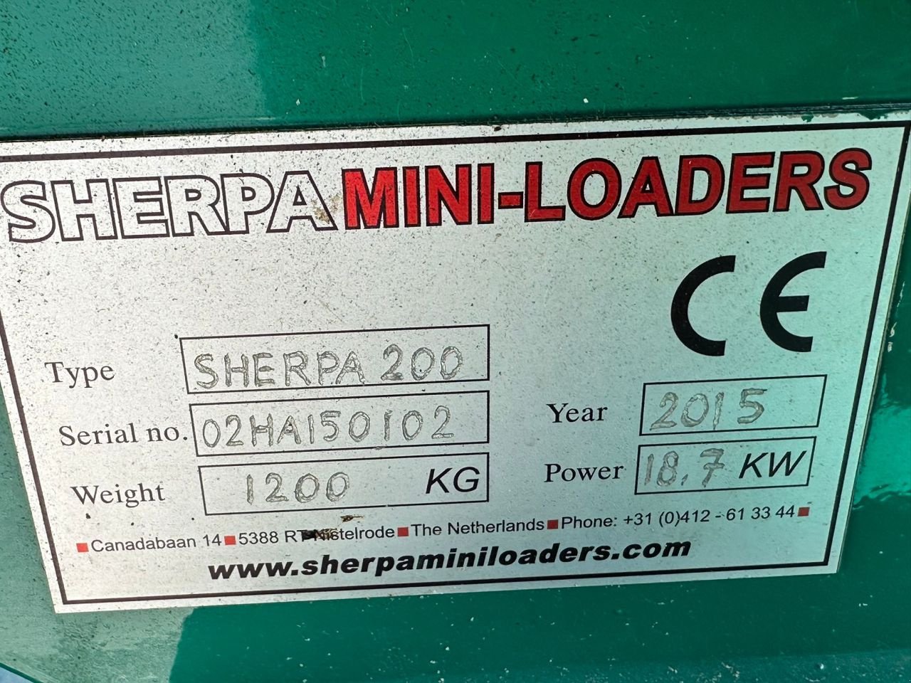 Kompaktlader vrste Sonstige Sherpa 2000, Gebrauchtmaschine v Linde (dr) (Slika 4)