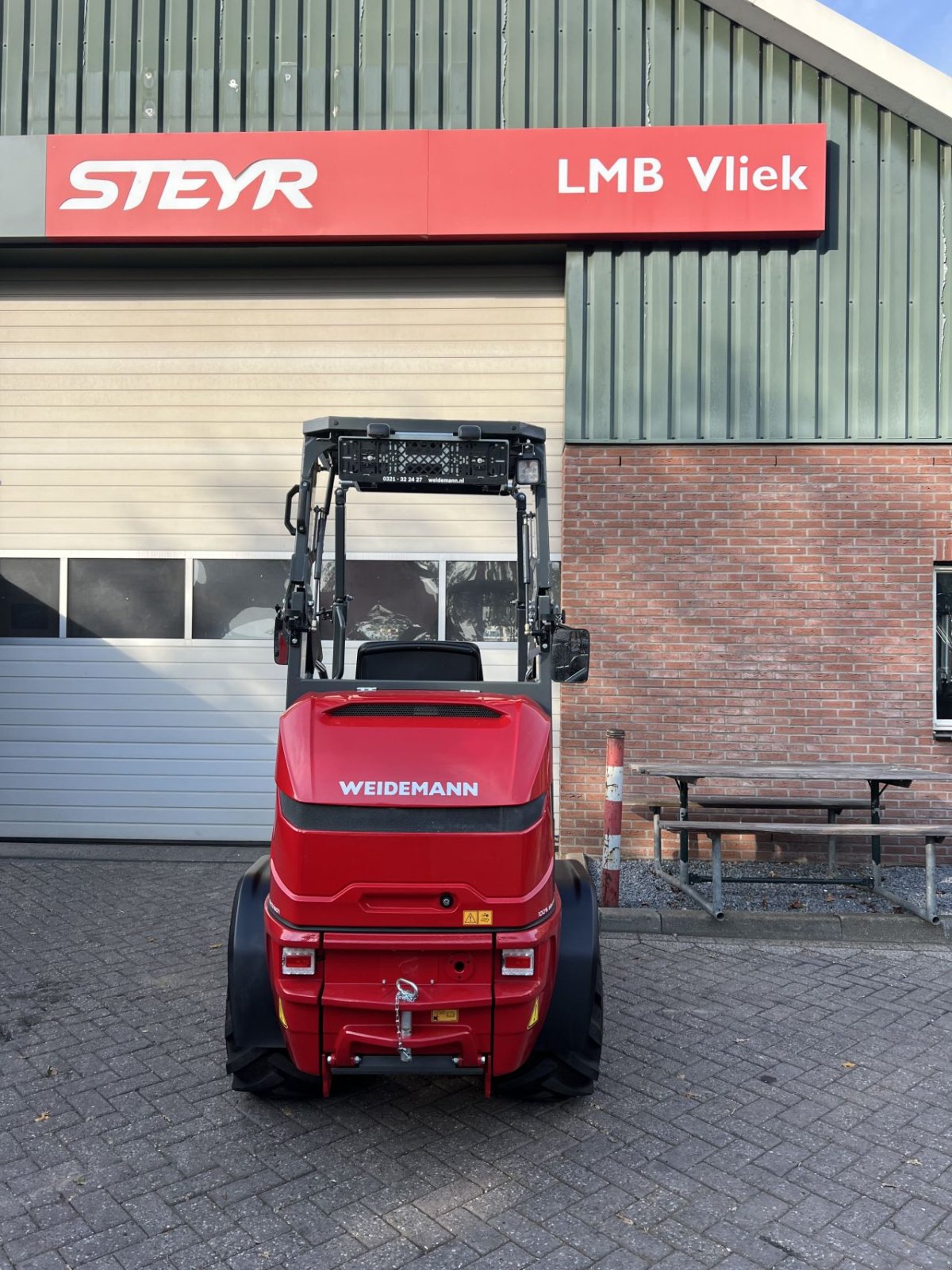 Kompaktlader of the type Sonstige Weidemann 1190e, Gebrauchtmaschine in Putten (Picture 9)