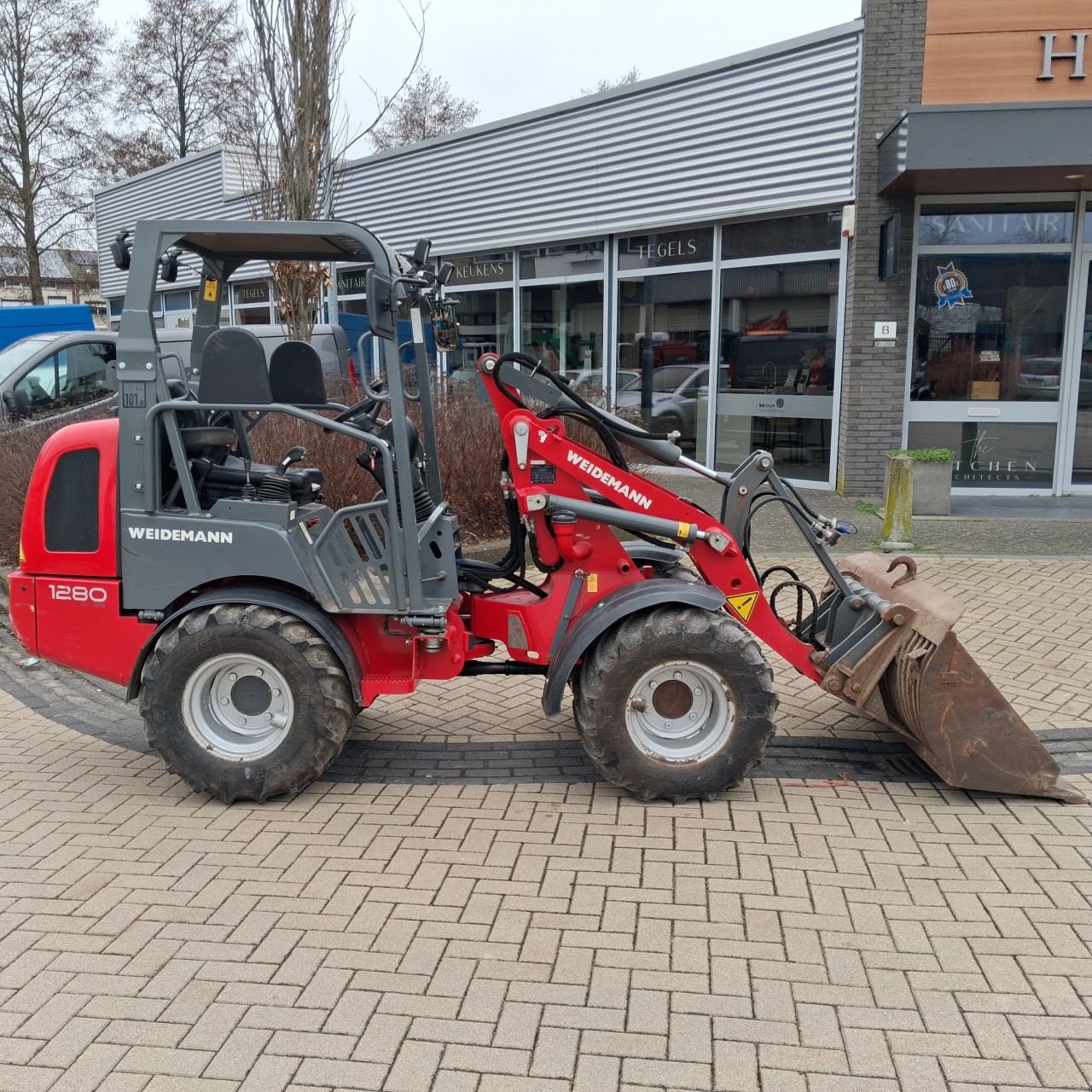Kompaktlader van het type Sonstige Weidemann 1280, Gebrauchtmaschine in Alblasserdam (Foto 1)