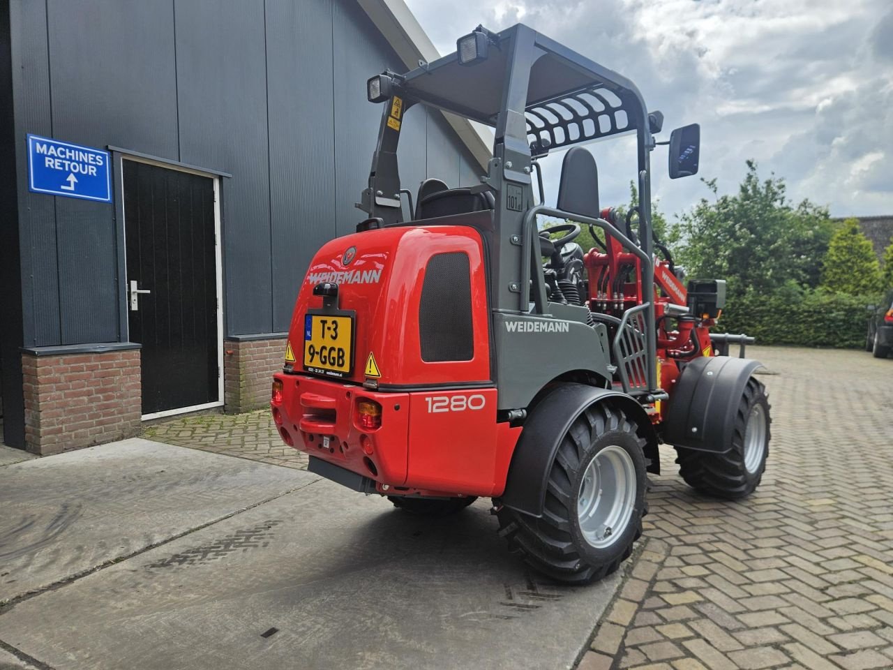 Kompaktlader of the type Sonstige Weidemann 1280, Neumaschine in Nijeveen (Picture 4)