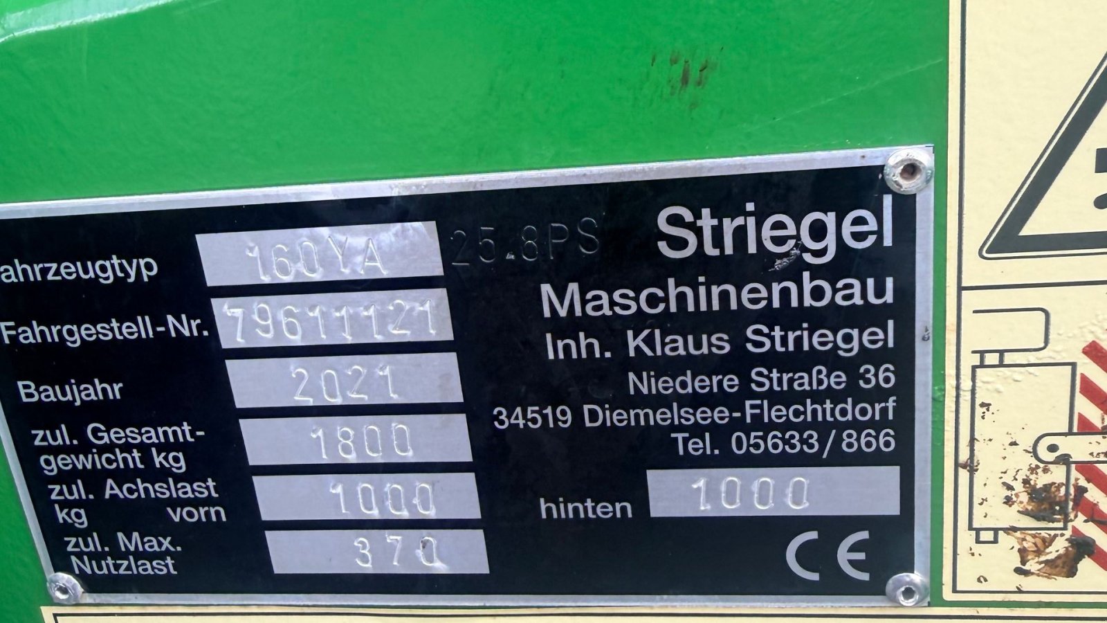 Kompaktlader za tip Striegel 160 Dy-a, Gebrauchtmaschine u Brørup (Slika 7)
