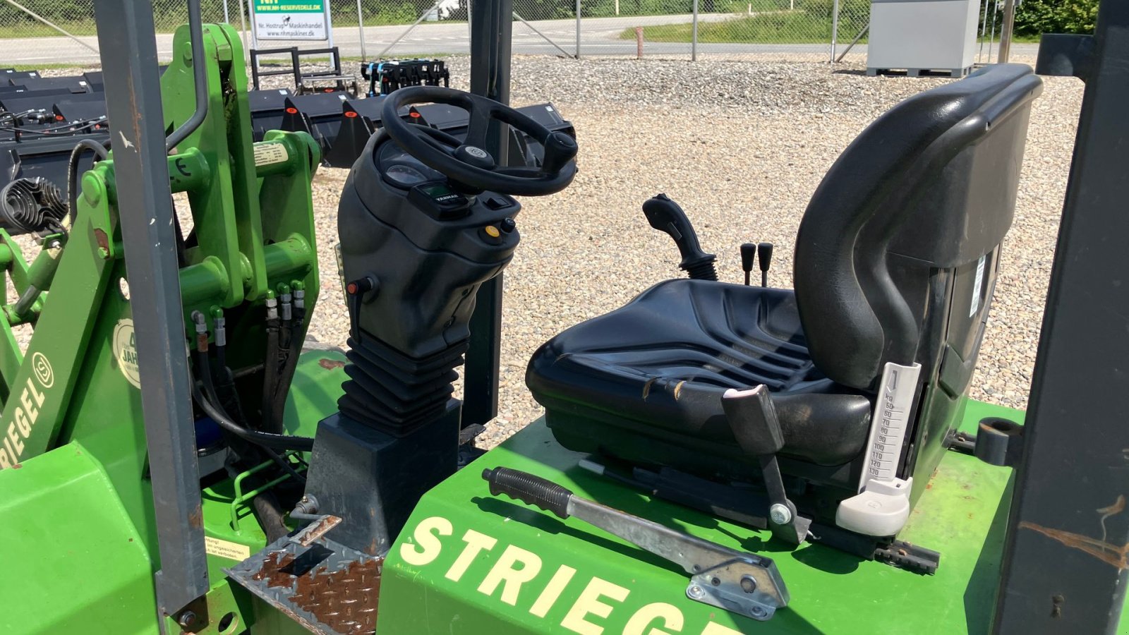 Kompaktlader des Typs Striegel 195ya inkl 4 redskaber!, Gebrauchtmaschine in Rødekro (Bild 9)