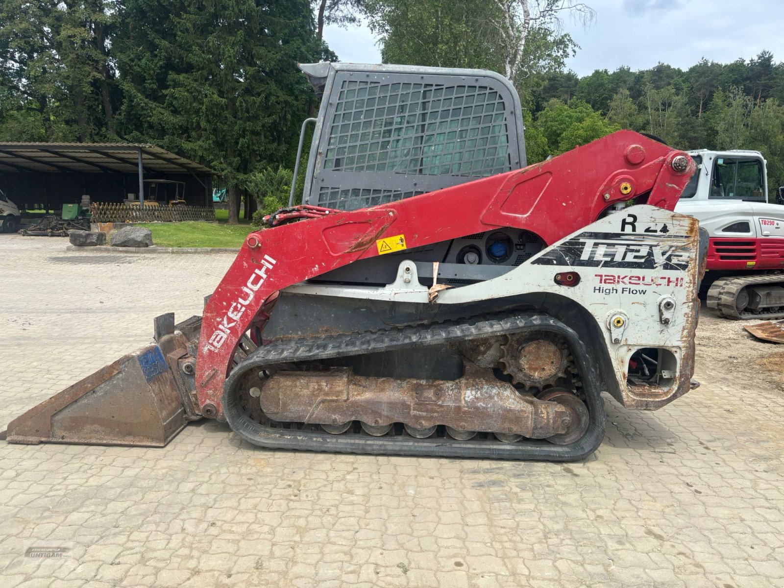 Kompaktlader του τύπου Takeuchi TL 12 V-2 - Motor defekt, Gebrauchtmaschine σε Deutsch - Goritz (Φωτογραφία 1)