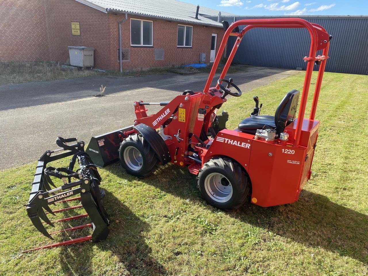 Kompaktlader of the type Thaler 1220, Gebrauchtmaschine in Skjern (Picture 4)
