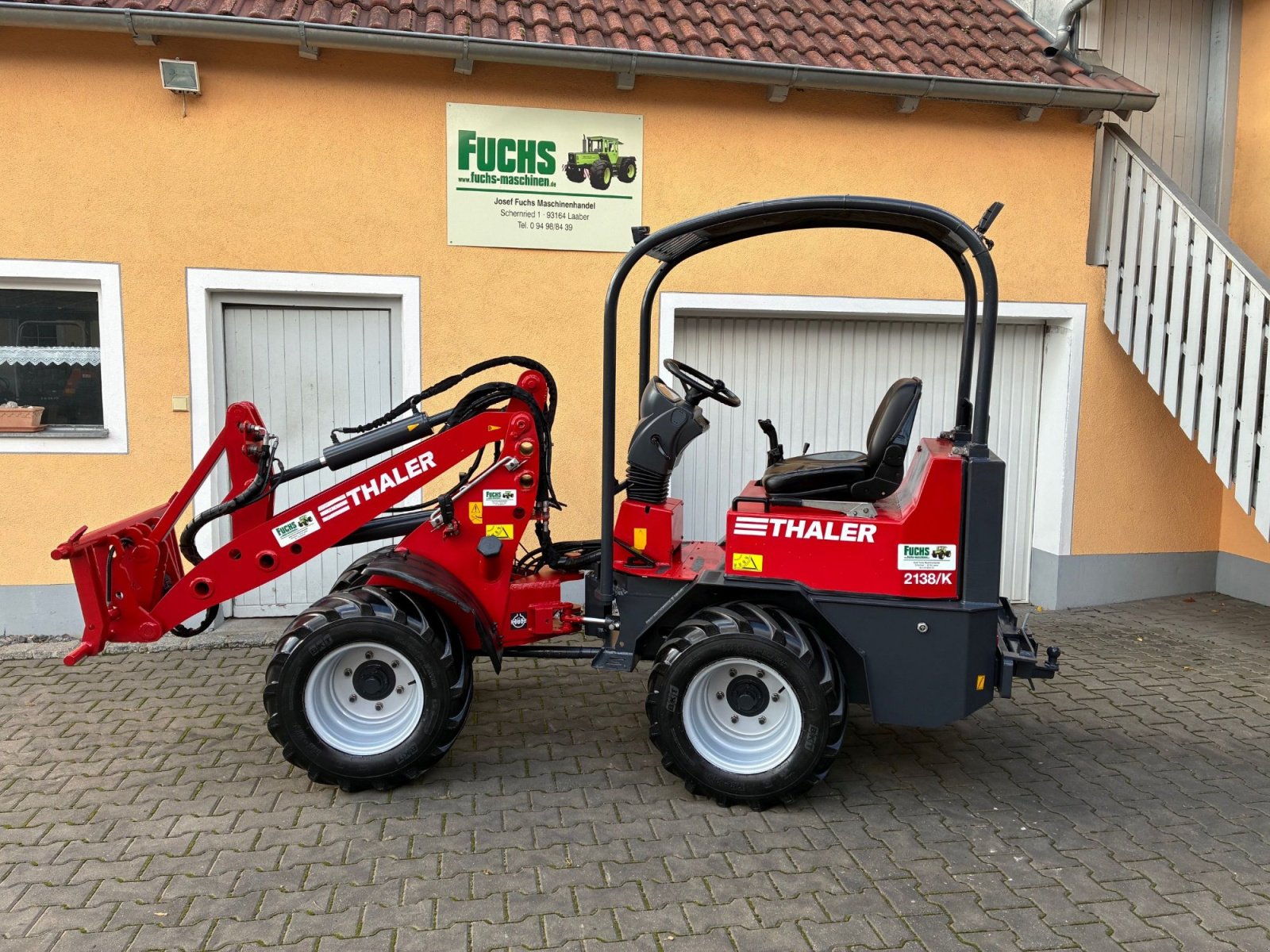 Kompaktlader des Typs Thaler 2138/K, Gebrauchtmaschine in Laaber (Bild 2)