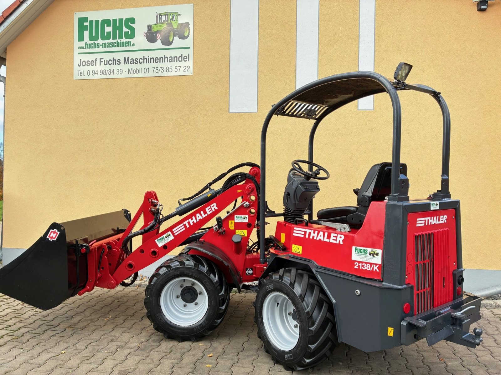 Kompaktlader des Typs Thaler 2138/K, Gebrauchtmaschine in Laaber (Bild 3)