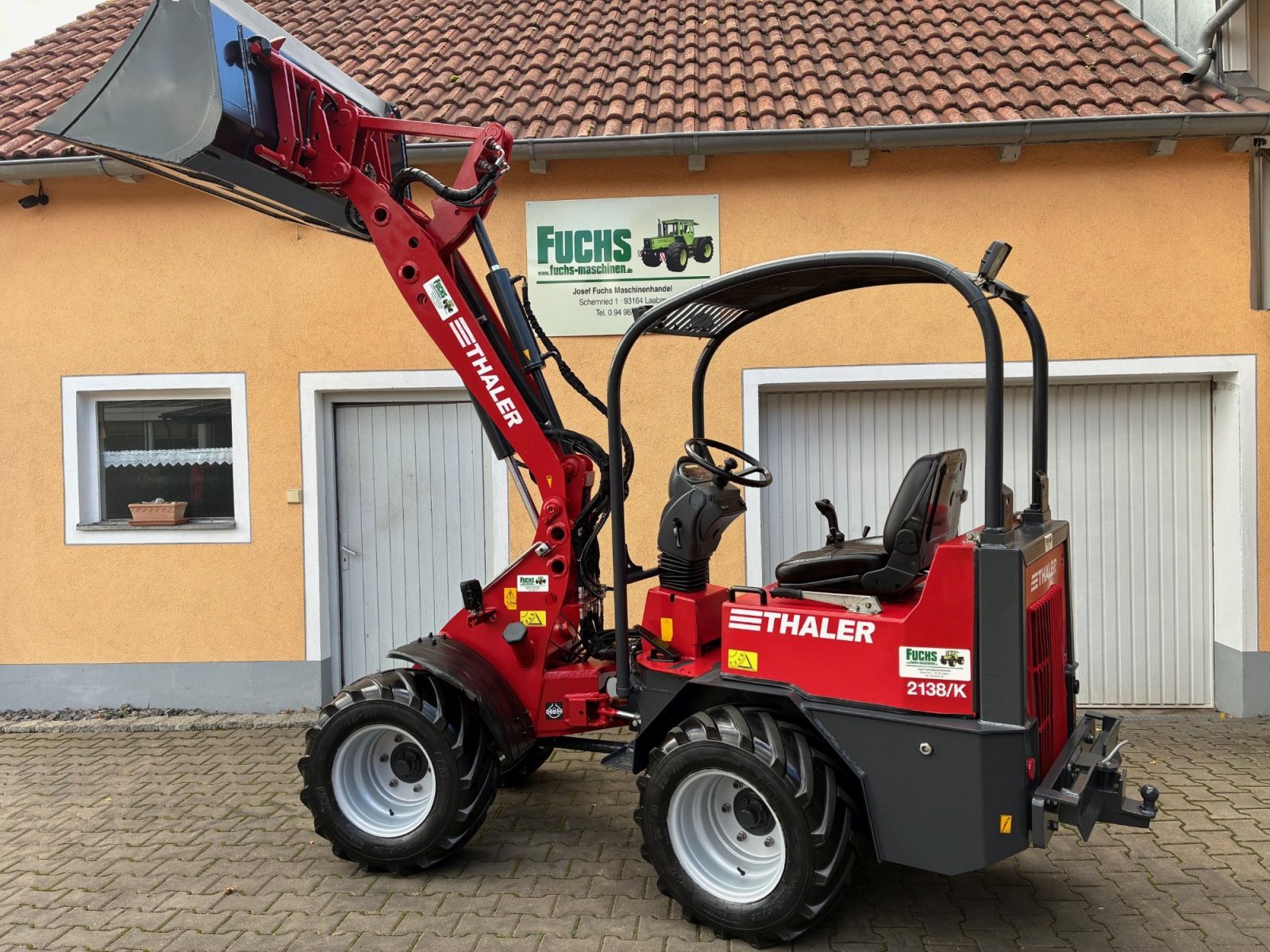 Kompaktlader des Typs Thaler 2138/K, Gebrauchtmaschine in Laaber (Bild 4)