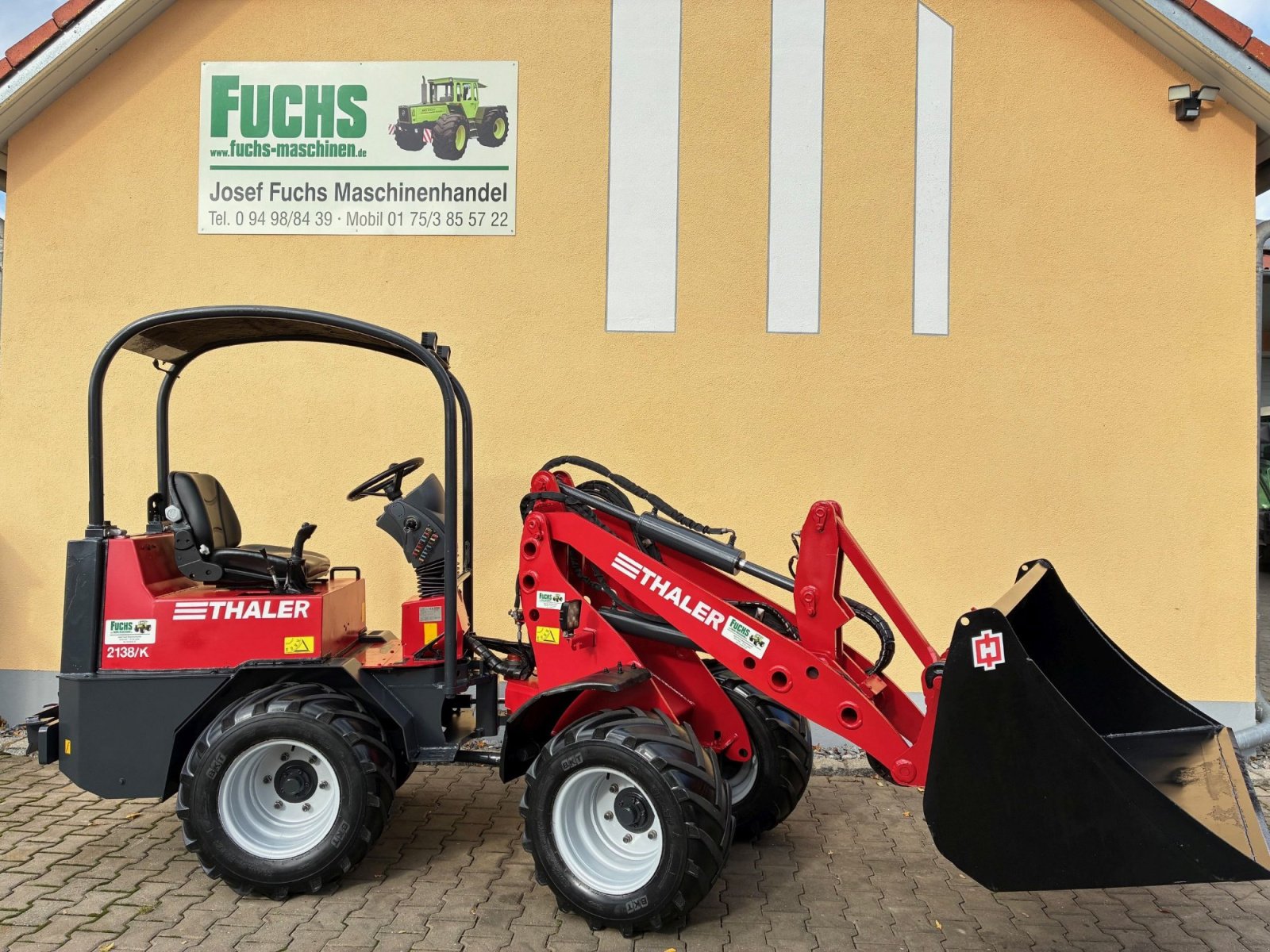 Kompaktlader des Typs Thaler 2138/K, Gebrauchtmaschine in Laaber (Bild 5)