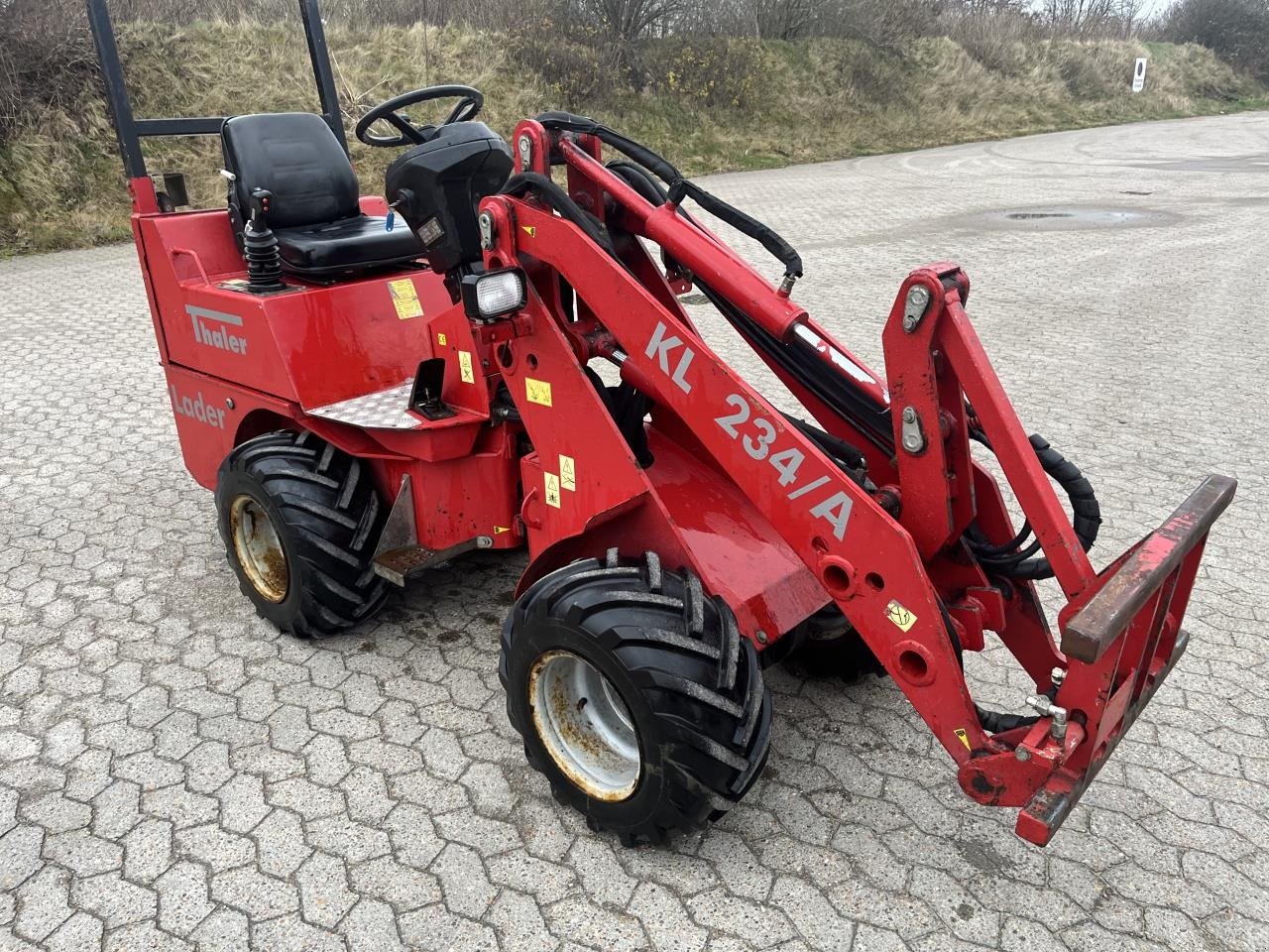 Kompaktlader of the type Thaler 234A, Gebrauchtmaschine in Skjern (Picture 3)