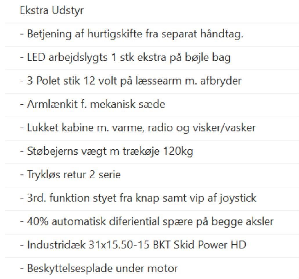 Kompaktlader of the type Thaler 2838S L CAB, Gebrauchtmaschine in Skjern (Picture 10)