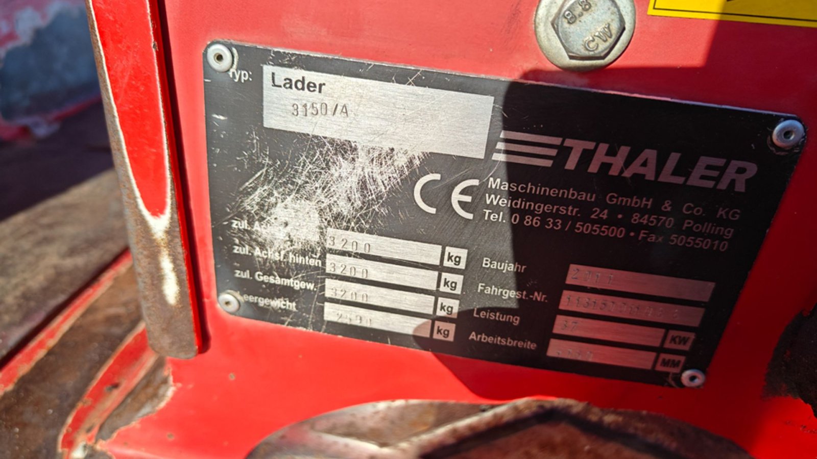 Kompaktlader of the type Thaler 3150 A, Gebrauchtmaschine in Vrå (Picture 18)