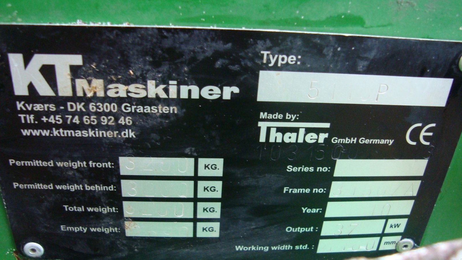 Kompaktlader типа Thaler 3150 A, Gebrauchtmaschine в Brørup (Фотография 5)