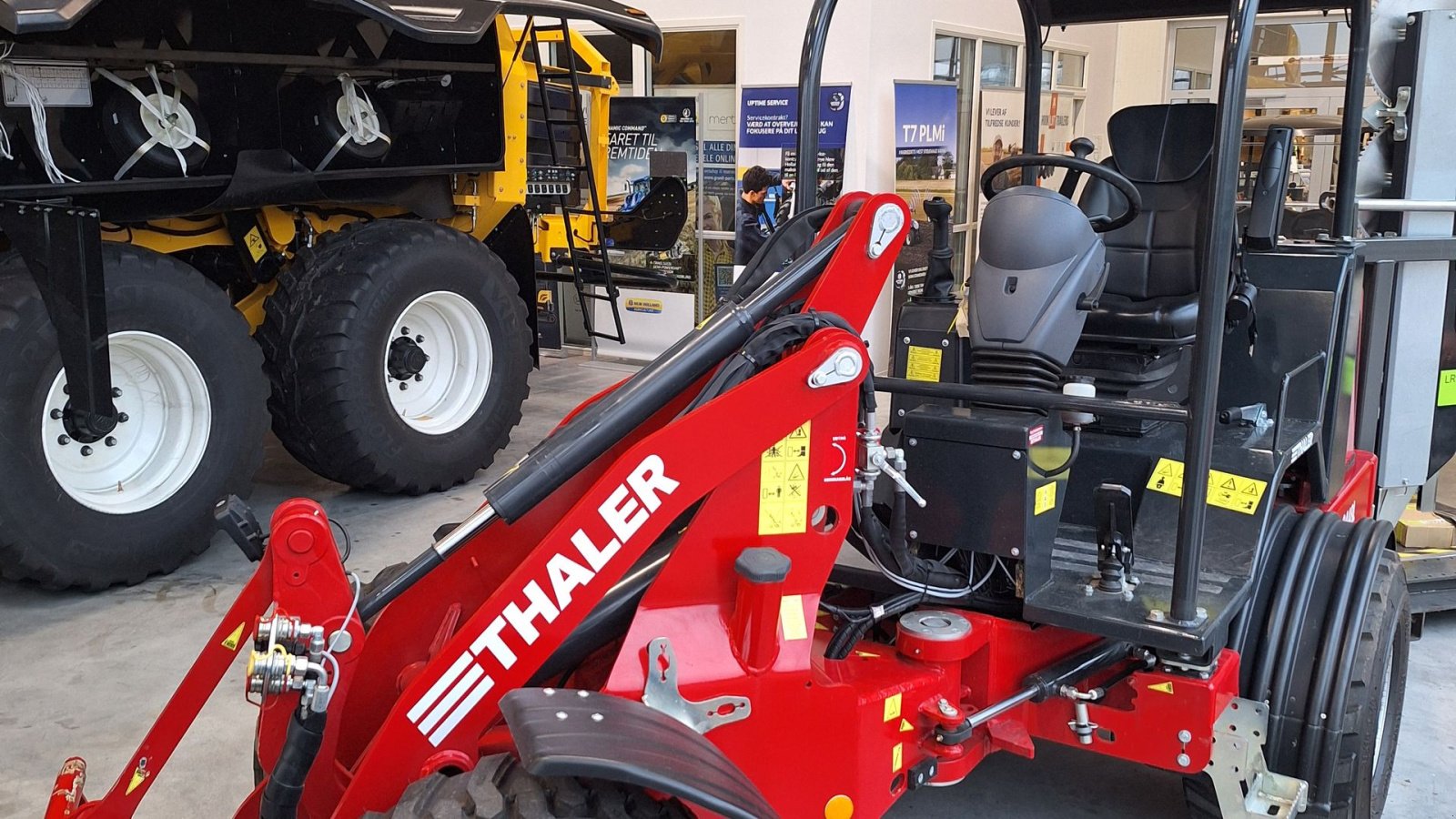 Kompaktlader Türe ait Thaler 3448L, Gebrauchtmaschine içinde Maribo (resim 3)