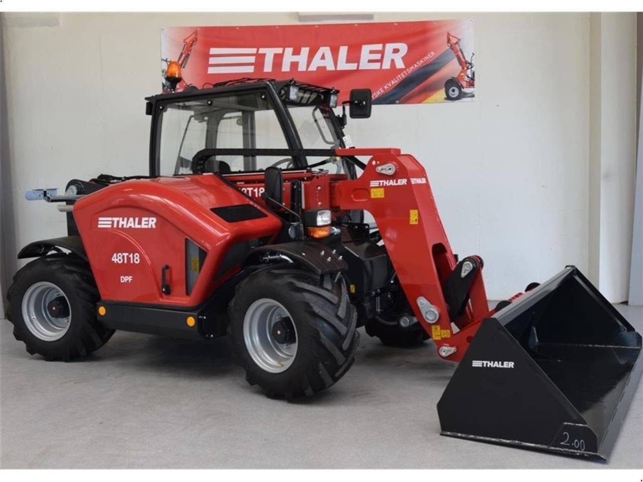 Kompaktlader of the type Thaler 48T18-DPF, Gebrauchtmaschine in Skjern (Picture 1)