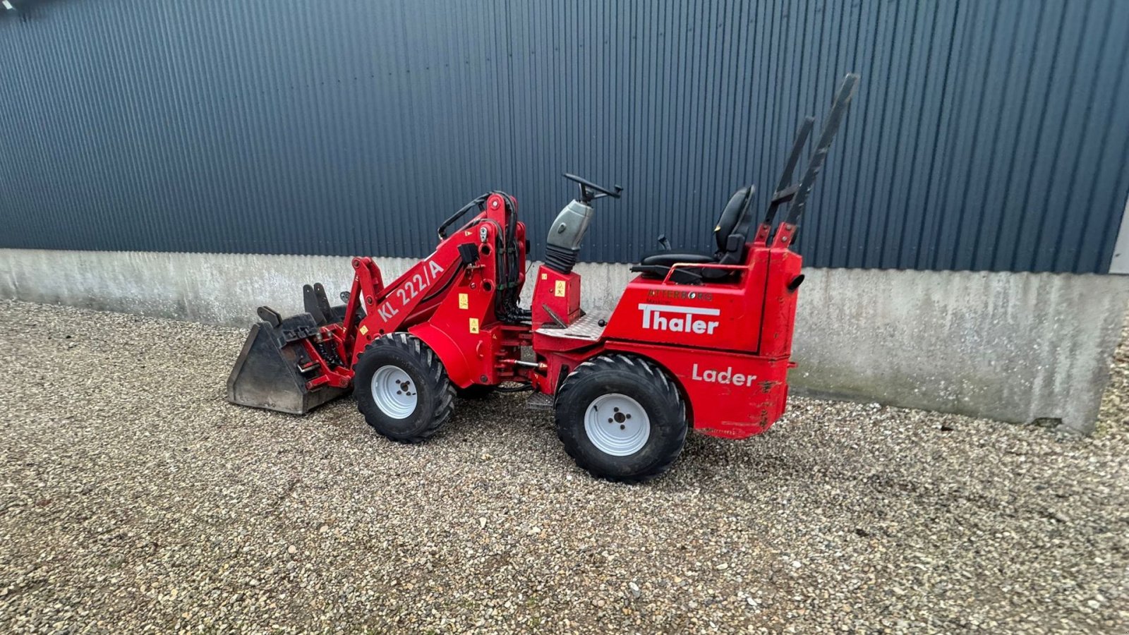 Kompaktlader tip Thaler KL 222 A Minilæsser, Gebrauchtmaschine in Nykøbing Mors (Poză 4)