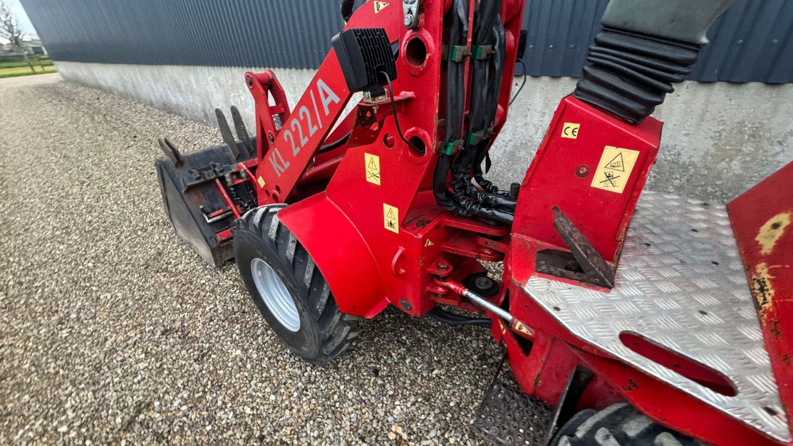 Kompaktlader tip Thaler KL 222 A Minilæsser, Gebrauchtmaschine in Nykøbing Mors (Poză 5)