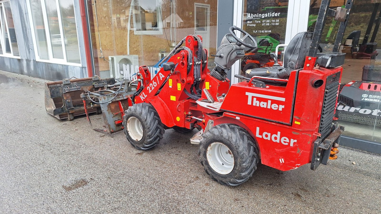 Kompaktlader del tipo Thaler KL 226/A, Gebrauchtmaschine In Rødekro (Immagine 3)