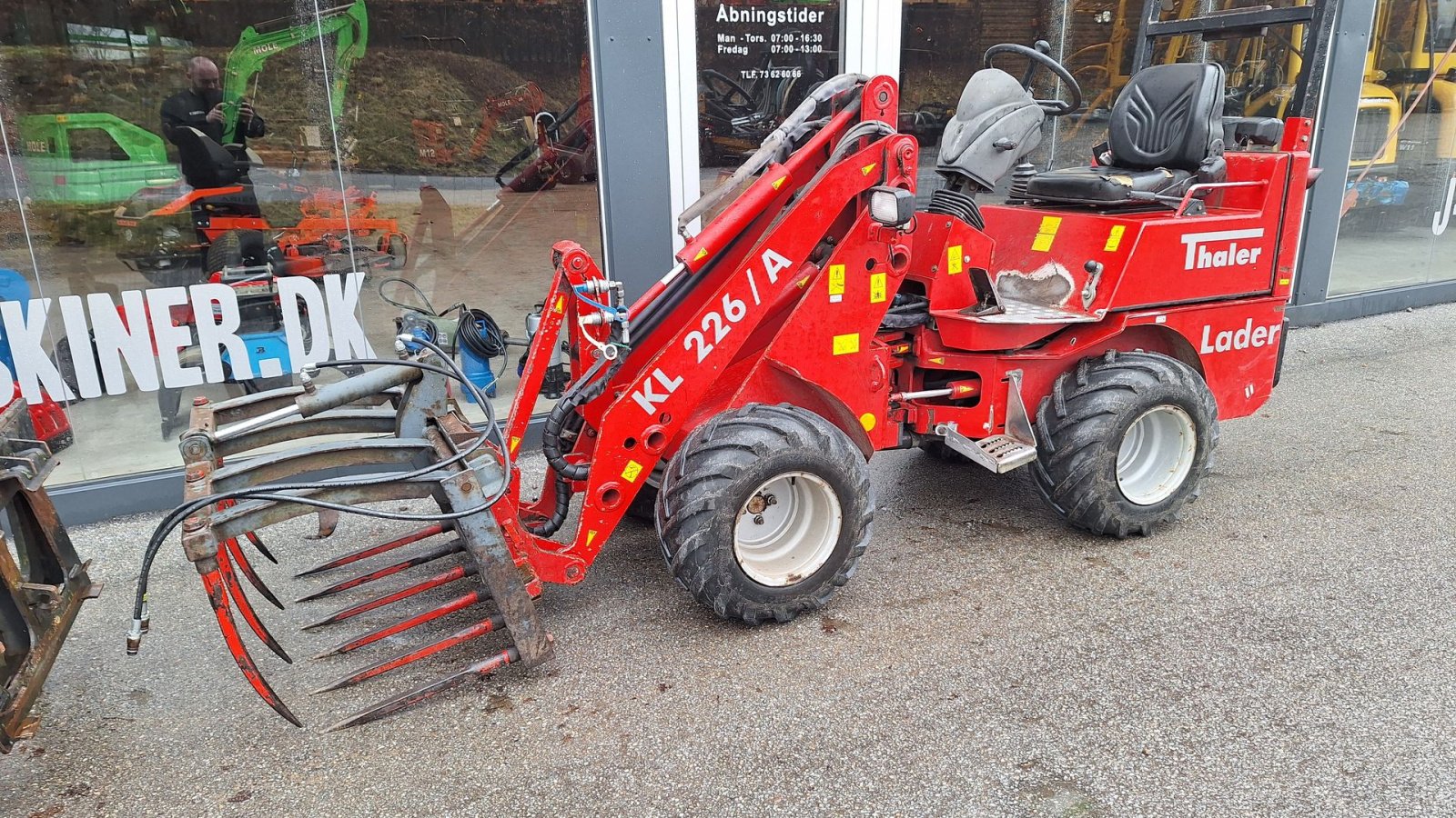 Kompaktlader del tipo Thaler KL 226/A, Gebrauchtmaschine In Rødekro (Immagine 2)