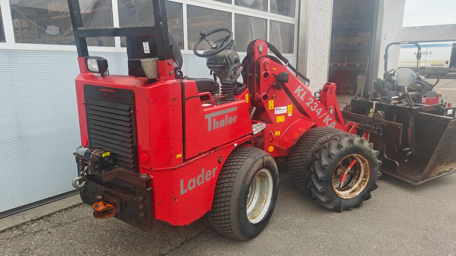 Kompaktlader of the type Thaler KL 234/ Ka Skovl, pallegafler, siloklo medfølger, Gebrauchtmaschine in Holstebro (Picture 3)