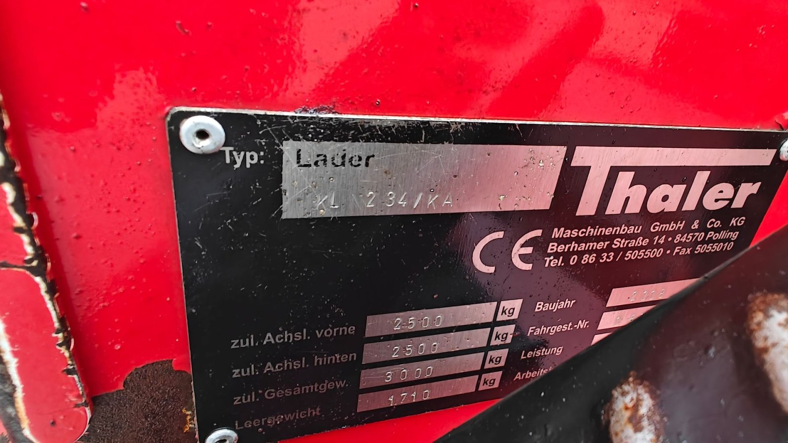 Kompaktlader of the type Thaler KL 234/ Ka Skovl, pallegafler, siloklo medfølger, Gebrauchtmaschine in Holstebro (Picture 15)