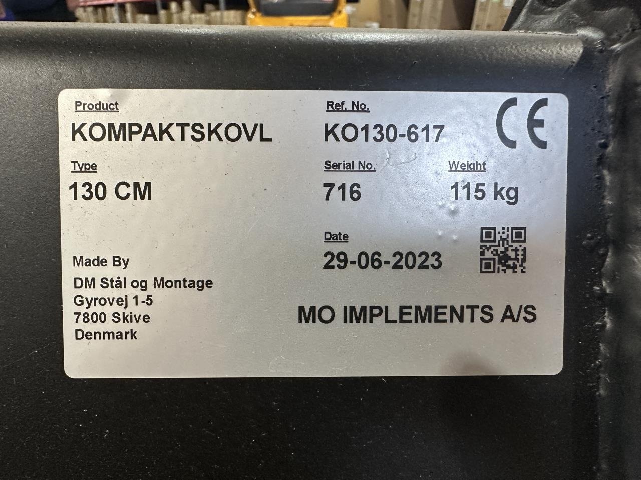 Kompaktlader des Typs Thaler SKOVL 130 CM, Gebrauchtmaschine in Skjern (Bild 7)