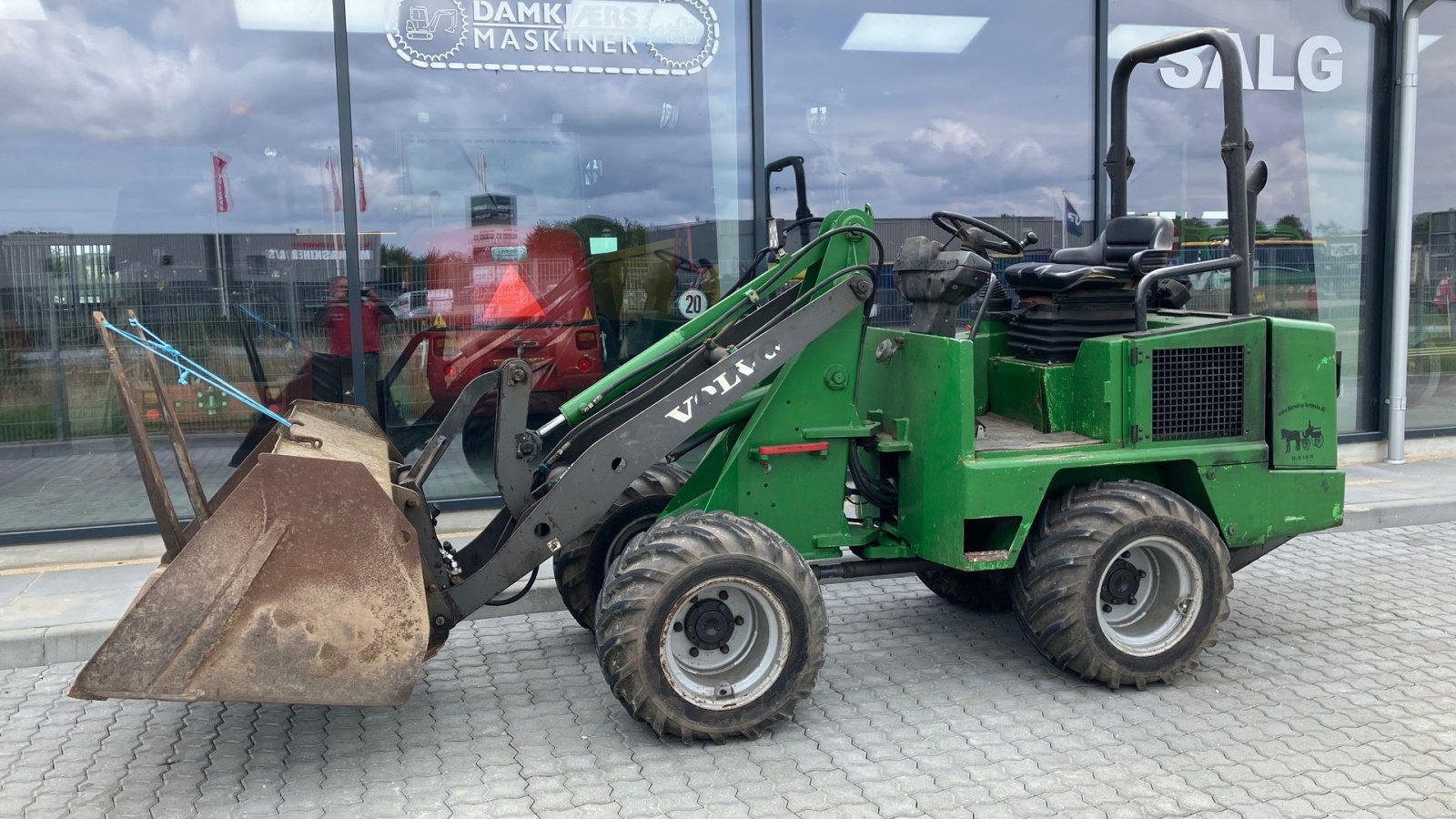 Kompaktlader des Typs Volvo ZL 302 C volvo, Gebrauchtmaschine in Horsens (Bild 1)