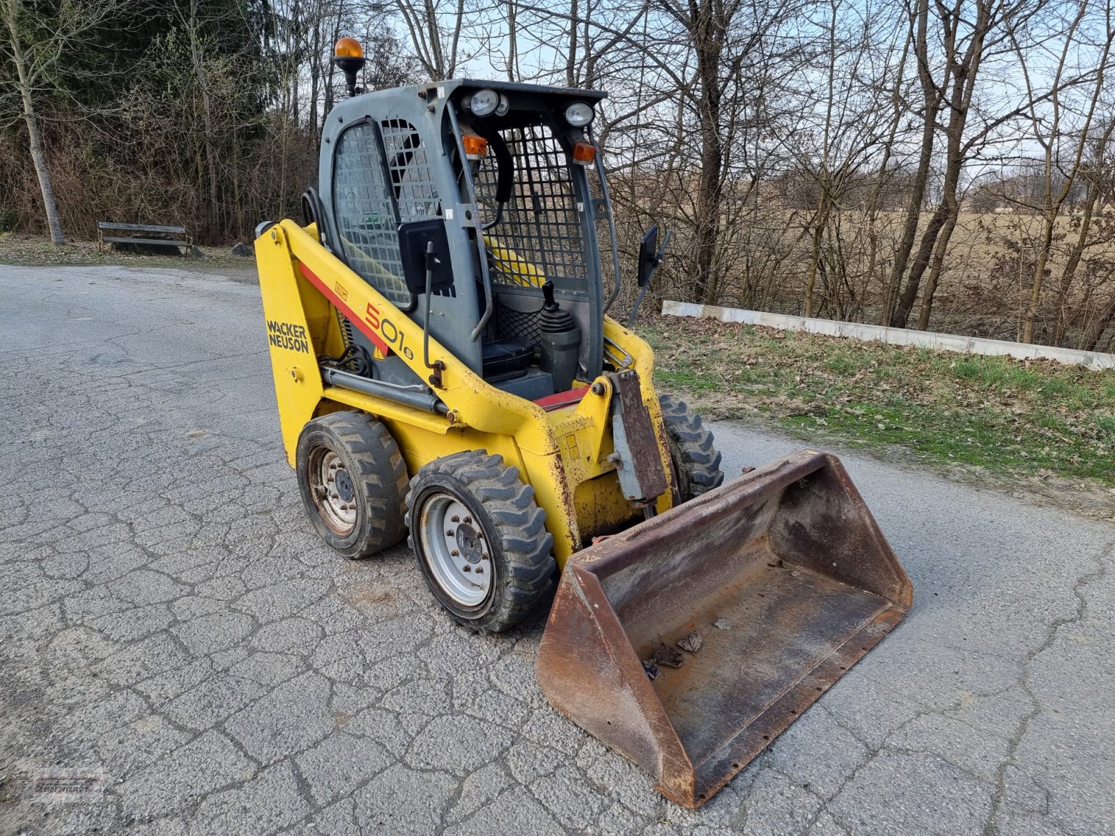 Kompaktlader Türe ait Wacker Neuson 501S, Gebrauchtmaschine içinde Deutsch - Goritz (resim 5)